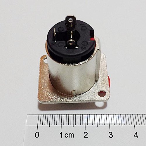 Cess 6.35Mm 1/4 Inch Female Stereo Trs Audio Socket Jack Connector Panel/Chassis Mount - 6.35Mm Stereo Socket (2 Pack) #TOP7