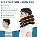 Cervical Neck Traction Device, Neck Stretcher, Neck Traction Device for Neck Pain Relief, Cervical Neck Traction Device, Inflatable Neck Brace & Neck Decompression(Khaki Brown)