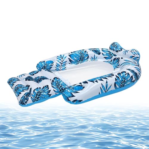 Flotteurs gonflables piscine avec motif feuilles tropicales pour la natation