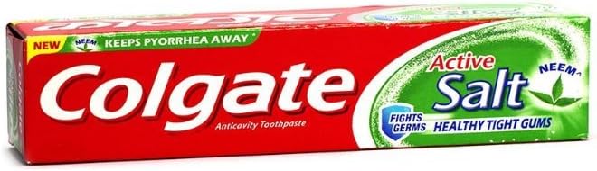 COLGATE Active Salt Neem Toothpaste - 200g Pack of 2