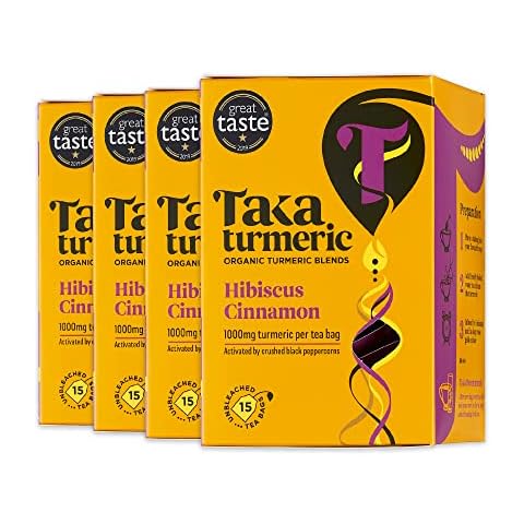 Taka Turmeric Organic Hibiscus & Cinnamon Tea Cover