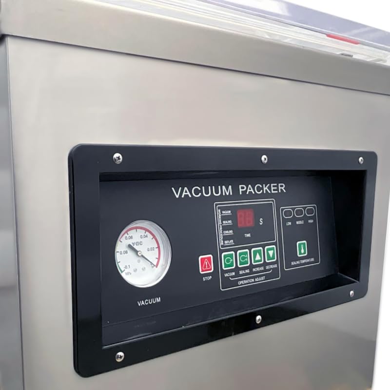 Macchina sottovuoto a campana 400 mm – Pompa 20 m³/h – Sigillatura 10 mm – Professionale Inox