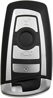 Car Smart Remote Key Fob Case Blade compatible For Bmw F10 F20 F30 F40 1 3 5 Series 4Button With logo