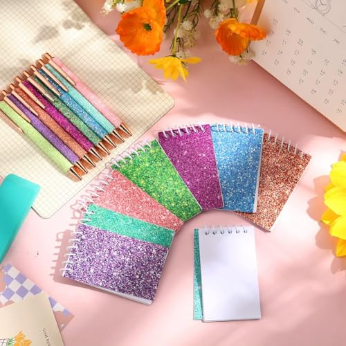 Mini bloc-notes à paillettes pour enfants : la solution pour occuper les petits - 3