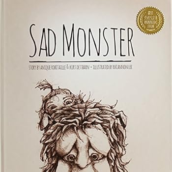 Hardcover Sad Monster Book