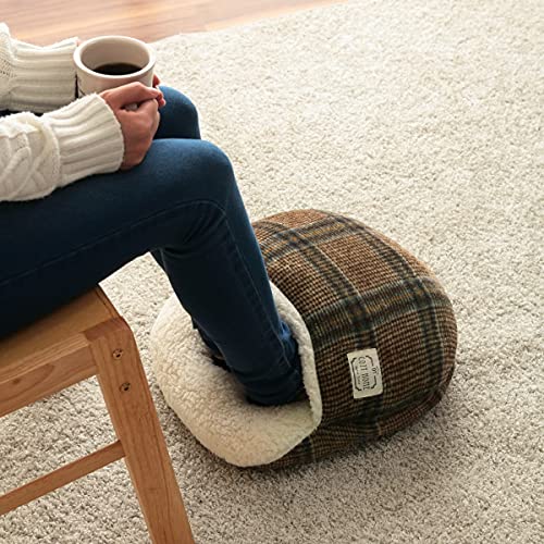 足ぽかクッション カリス ブラウン 約35×40cm 足ポカ 足入れ クッション おしゃれ #9385029