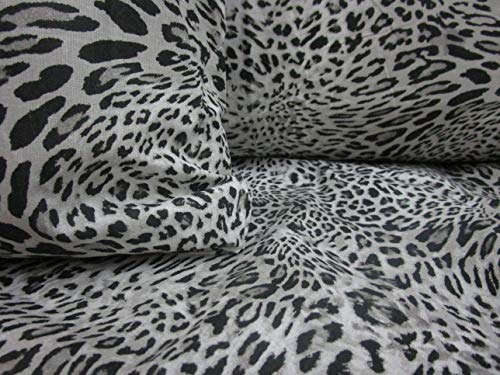 Housse de couette zébrée 2 places en coton pour lit double tendance