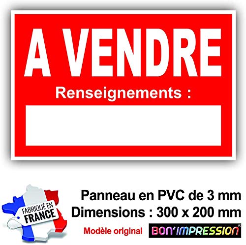 3 Pannelli Adesivi Per Vendita - Formato A4 (29,7x21 Cm) - Flessibili E Resistenti Alle Intemperie - Per Vetrine, Auto, Annunci Immobiliari - Scrivi Con Pennarello