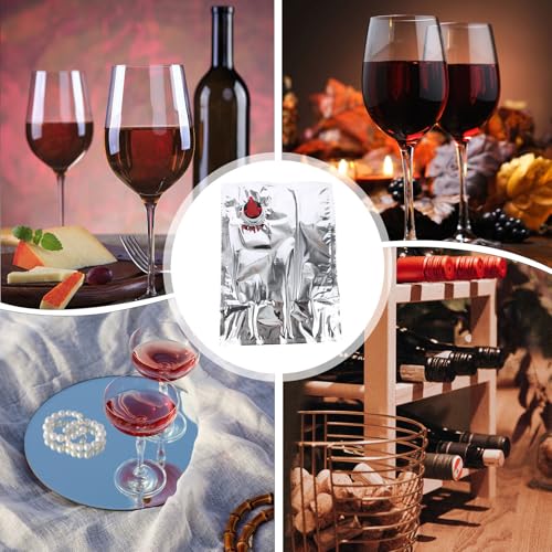 Bolsa dispensadora de vino de 3L para camping y eventos, bolsas con válvula antigoteo 5