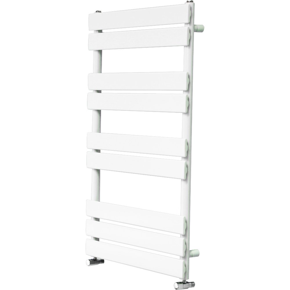 Warmehaus White 1000x600mm Flat Panel Heated Towel Rail 68mm