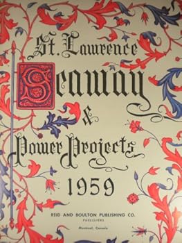Hardcover St. Lawrence Seaway & Power Projects 1959 Book