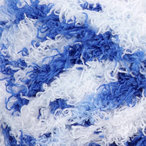 Image of Bernat Pipsqueak Blue Jean Swirl Yarn of 100g /3.5oz - Polyester - 5 Bulky - 101 Yards - Knitting /Crochet (Pack of 36)