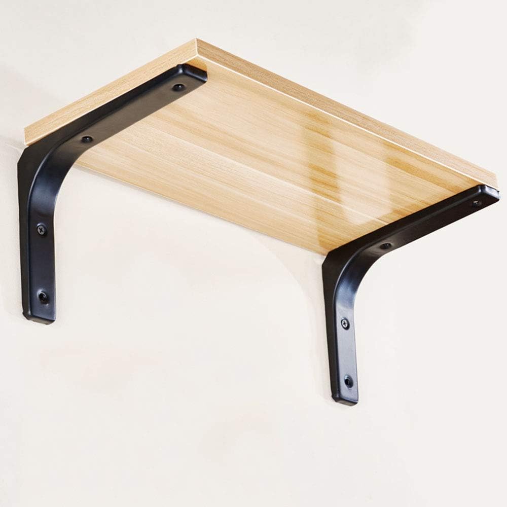 Bracket, L Bracket for Shelf,Wall Mounted Triangle Brackets Triangle Board Shelf BracketsTriangle Bracket Bracket Wall partition Shelf L Shelf Support Wall Iron Right Angle Bracket Fixed L-Shaped tri