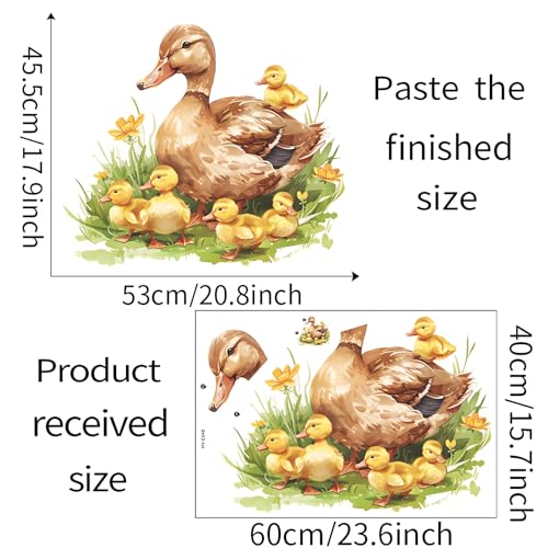 Vinilo Decorativo para Pared Sacinora Patos y Patitos miniatura 4