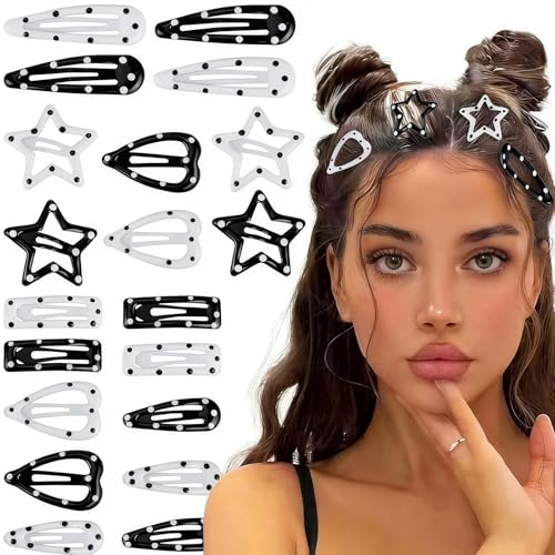 Pinza de estrella de metal y horquillas elegantes para el pelo de mujer