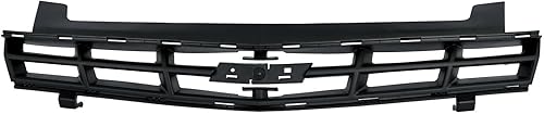 Robautoparts Front Grille 2014-2015 For Chevrolet Camaro Made Of Plastic Matte-dark Gray Without Rs-package Fits LsLTSS Models GM1200686 22829516