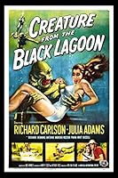 Creature From The Black Lagoon Retro Movie Poster Journal: Vintage Horror Movie Notebook 1790892651 Book Cover