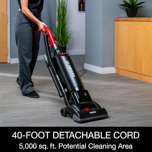 Image of Sanitaire Force Upright Commercial Vacuum SC5713D Black