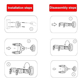 Rayzm Porte-Guitare avec verrouillage automatique,Support Mural pour Guitares Classiques/Acoustiques/Électriques,Basse… - Les Beatles, Paul McCartney, John Lennon, RIngo Starr, George Harrison Rayzm Porte-Guitare avec verrouillage automatique,Support Mural pour Guitares Classiques/Acoustiques/Électriques,Basse… – Image 5