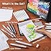 Shuttle Art 172 Colors Dual Tip Alcohol Based Art Markers,171 Colors plus 1 Blender Permanent Marker 1 Marker Pad with Case Perfect for Kids Adult Coloring Books Sketching and Card Making