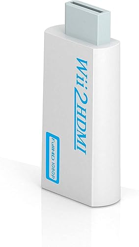 Miniatura 6 de GANA Adaptador convertidor Wii a HDMI con cable HDMI Conectar la consola Wii a la pantalla HDMI en salida de 1080p Video con audio de 0.138 in