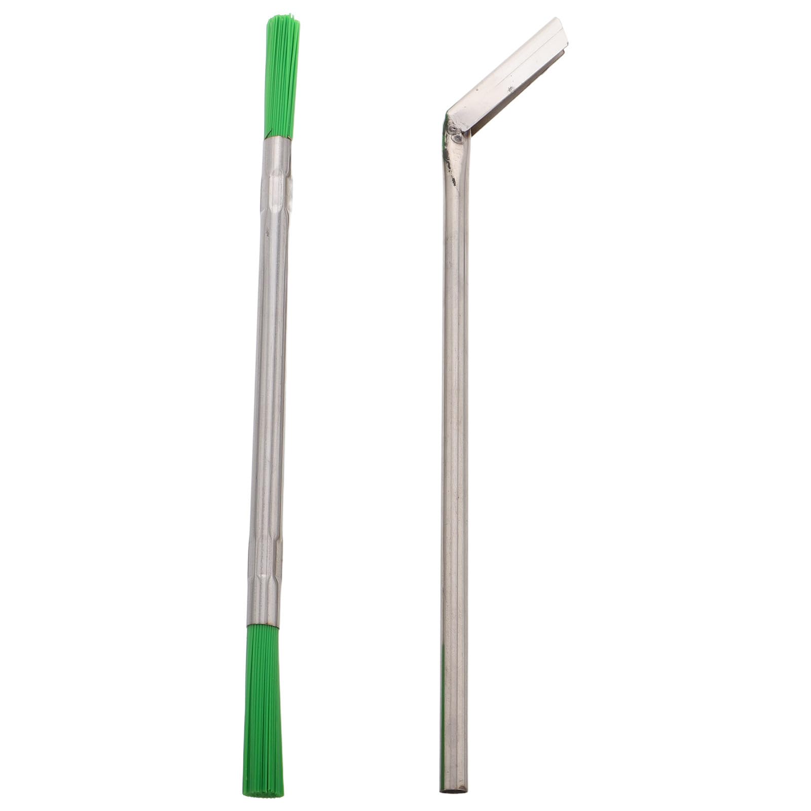 PRETYZOOM 9-Inch Elevator Maintenance Tool Set - Efficient Track Cleaner Scraper Deep Cleaning Gaps and Trash Removal for Home Window Still, Groove,