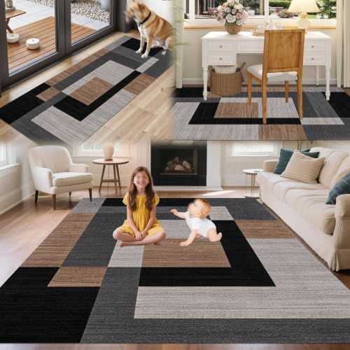 Tapis de sol lavable de 110x400 cm pour dire adieu aux glissades et protéger un couloir passant