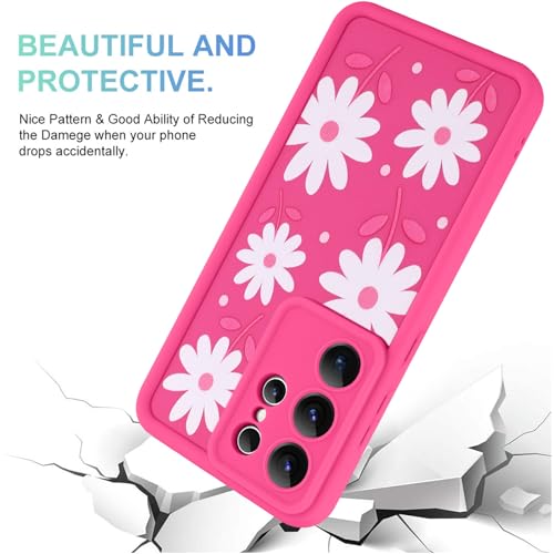 Image of Compatible with Samsung Galaxy S26 Ultra Case, Hot Pink