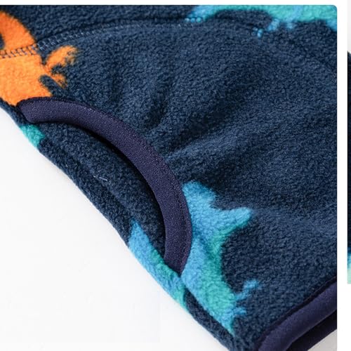 Image of Toddlers Boys Fleece Jacket Full Zipper Outerwear Fleece Coat