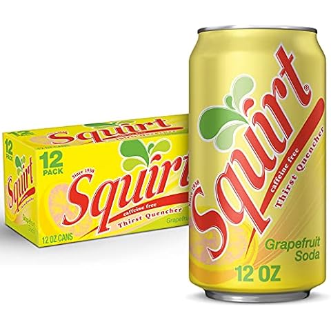Squirt Citrus Soda, 12 Fl Oz Can (pack of 12) Cover