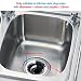 Helect Colador Fregadero de Cocina, Solo Apto Compatible Agujeros de Tapón de...
