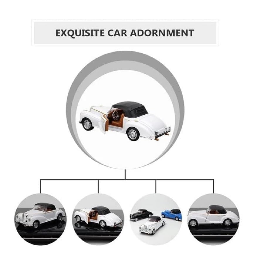 Image of Metal Classic Cars Model, Vintage car Toy Vehicle Random Color Sent