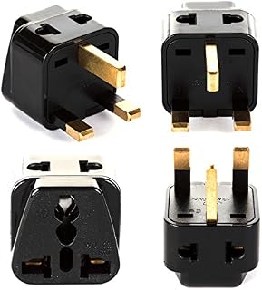 UK, Hong Kong Travel Adapter Plug, OREI Adaptor 2 in 1, For Botswana