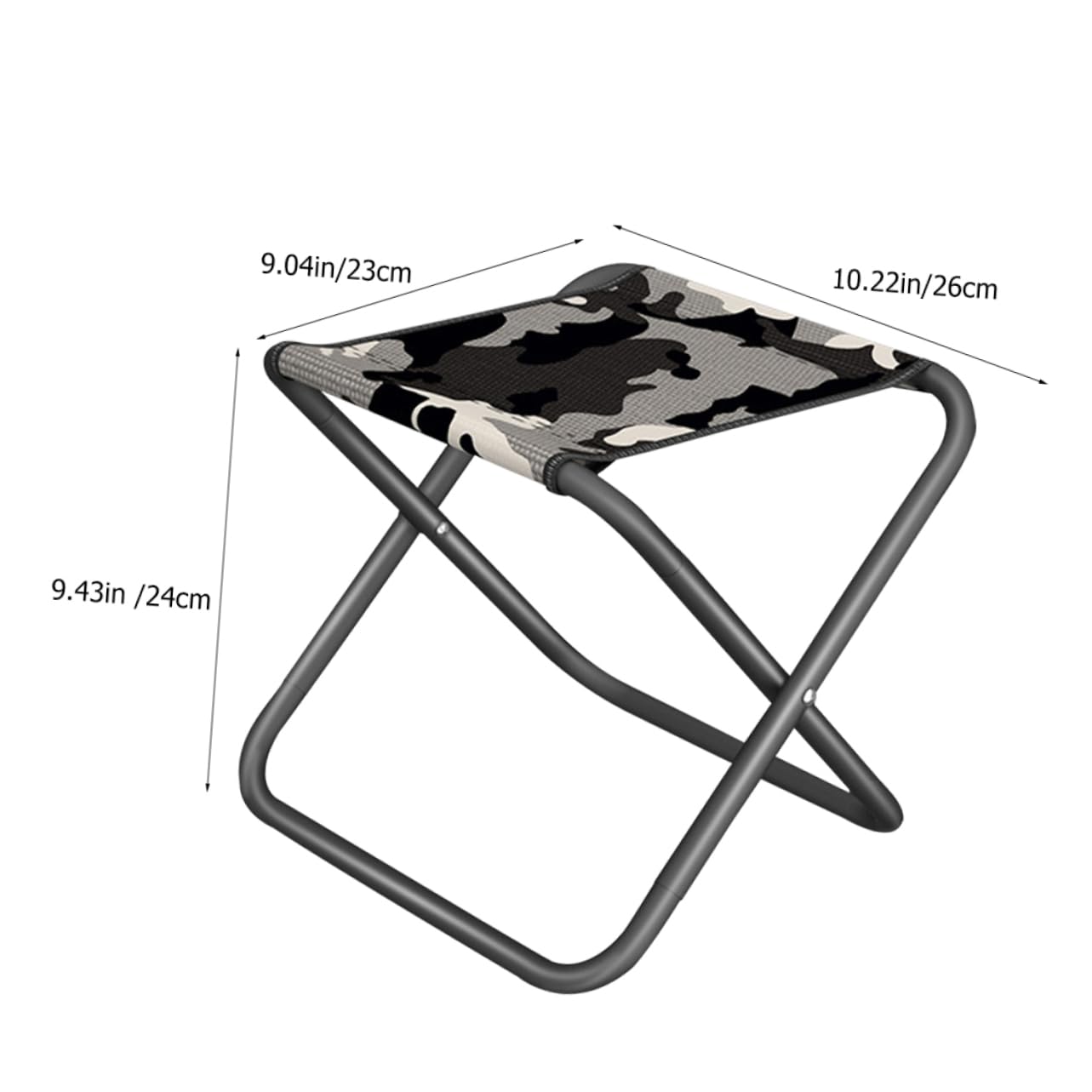 JOINPAYA Portable Folding Camping Stool Multi Function Lightweight Chair for Fishing Travel and Outdoor Use Durable Design for Adults and Easy to Carry and Up