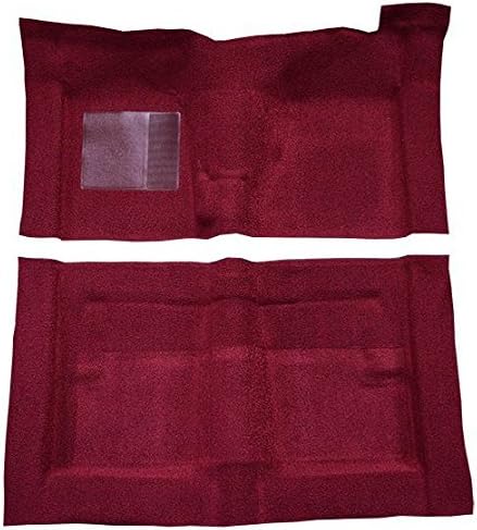 ACC Automotive Carpet Compatible with 1966 to 1969 Mercury Cyclone, 2 Door 4 Speed (615-Red Nylon Loop)