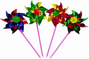 10pcs Mini Windmill Garden Toy