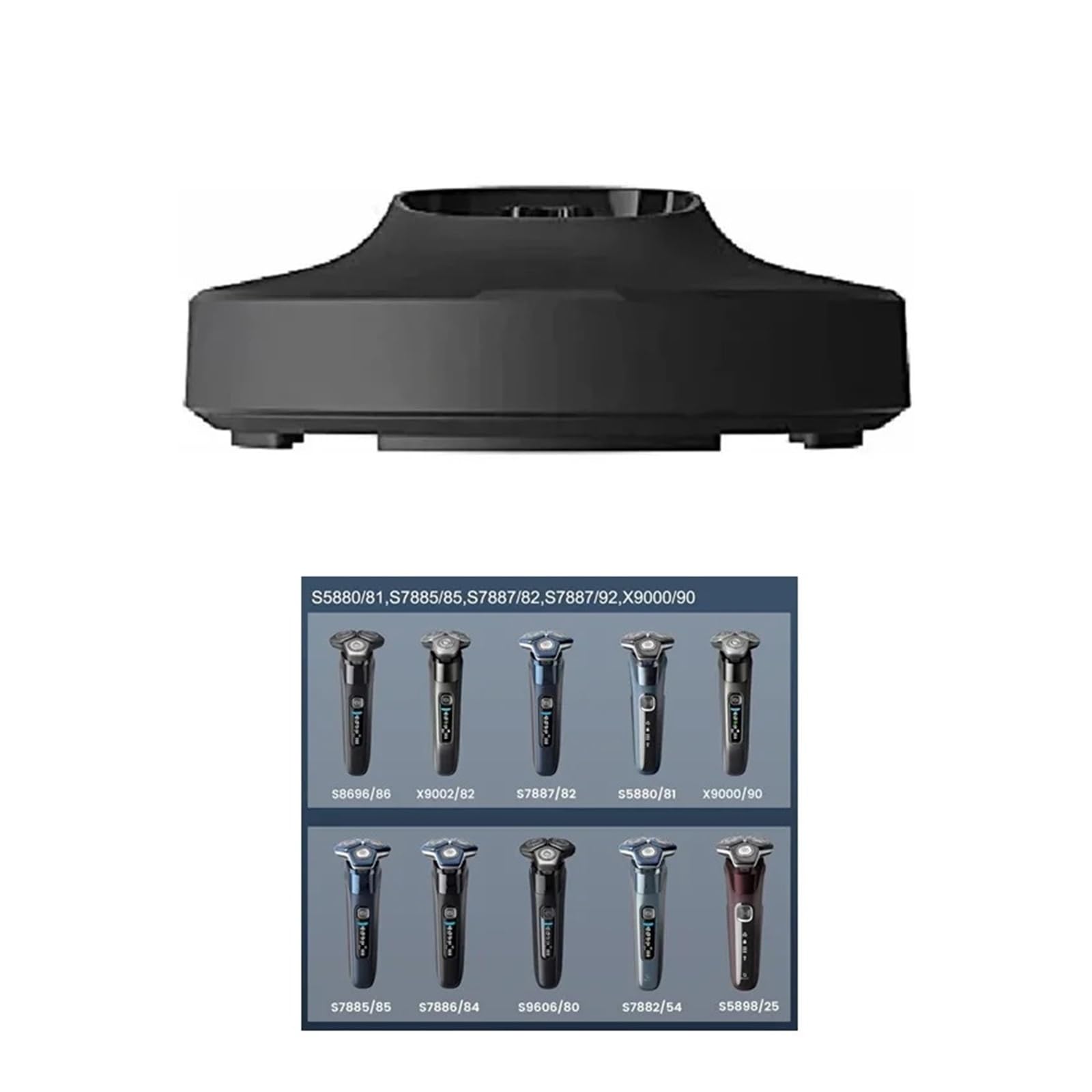 Base De Carga For Afeitadora Eléctrica, Compatible Con Philips,S7885/85,S5880/81,S7887/82,X9000/92,S8696/86,S9606/80,S7882/54,S5898(EU)