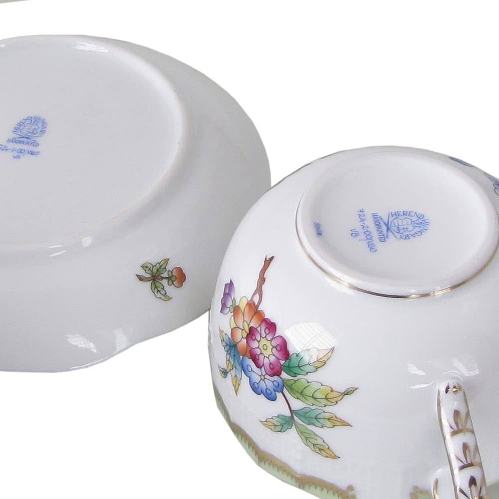 Amazon | Herend ヘレンド ティーカップ&ソーサー ヴィクトリアブーケ