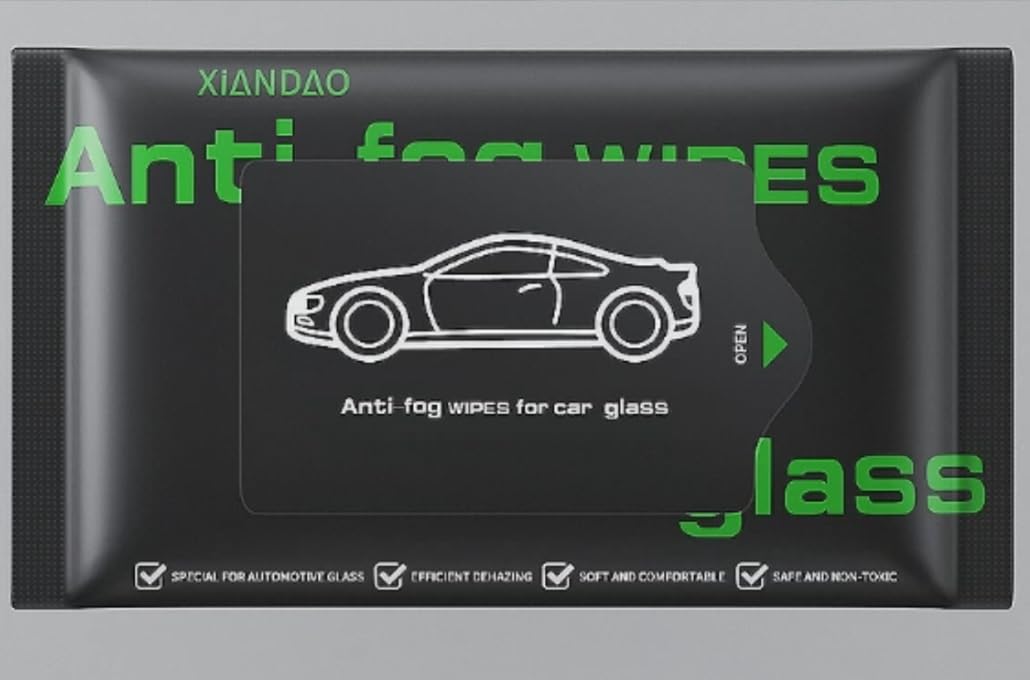SERYPKRFG Car Window Cleaning Wipes for Mitsubishi L200 ASX Pajero Sport Pajero V73, Car Anti Fog Wipes Premium Glass Wipes Car Interior Cleaning Wipes,OneColor