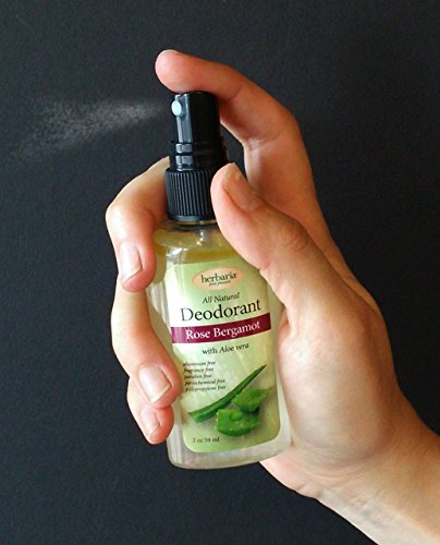 Herbaria Rose Bergamot Deodorant All-Natural with Essential Oils 2oz. image 5