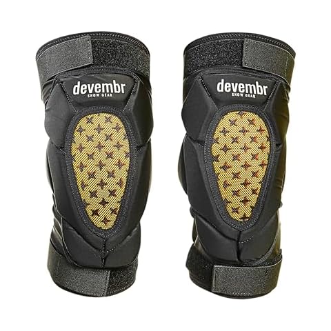 devembr Knee Pads for Snowboarding, Cushion Protection, for Skateboarding, Skate and Ski, Men, Women - S Cover