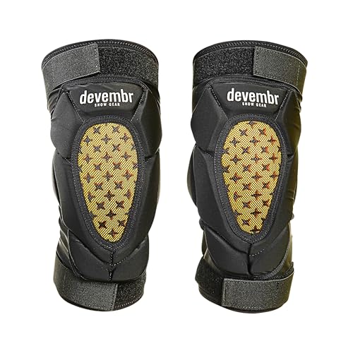 devembr Knee Pads Snowboarding for Women, Men - Impact Absorption