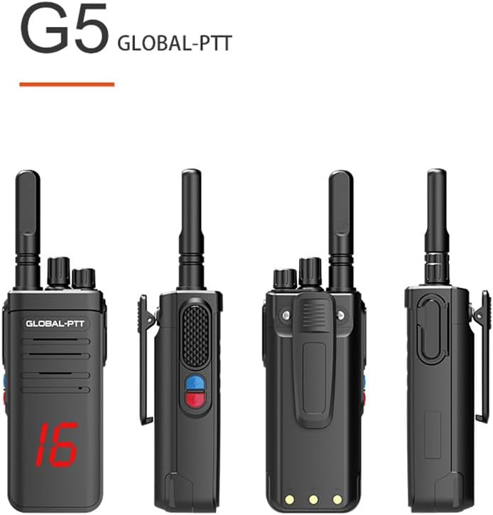 global-ptt G5 Walkie Talkie multiple views