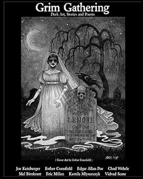 Paperback Grim Gathering: Dark Art, Stories and Poems Book