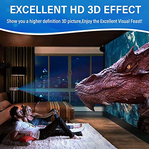 Rf 3D Glasses, Active Shutter Rf 3D Glasses Rechargeable Suitable For Rf 3D Tv Projectors, Rf 3D Eyewear For Sony Epson Toshiba Sharp, Compatible With Tdg-Bt500A, Ssg-5100Gb, An3Dg40, Pack Of 4 #TOP2