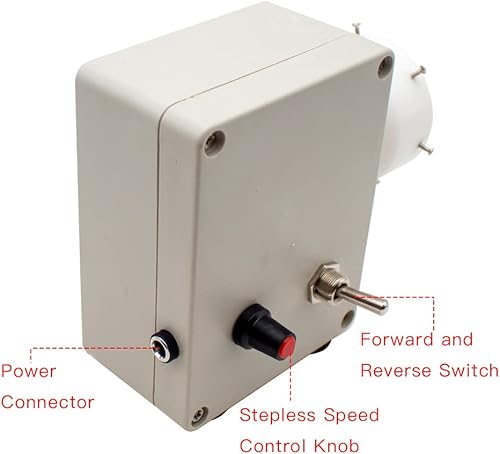 Miniatura 5 de Máquina de bobinado de construcción de caña de pescar eléctrica profesional, herramienta de caña de pescar DIY, interruptor de avance y retroceso