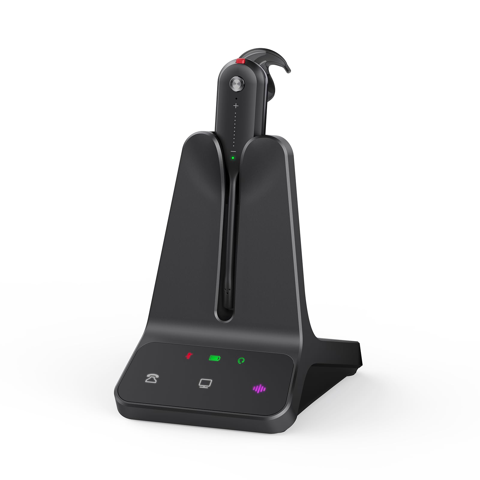 yealink dect wireless headset wh63 e2 uc single ear mono