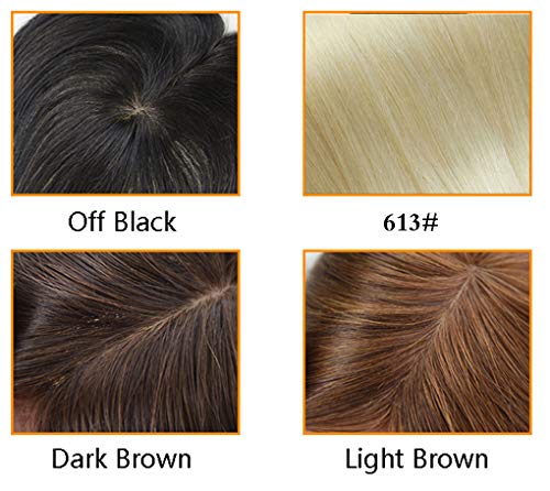 Cheveux humains pour masquer le manque de volume Mono - 6