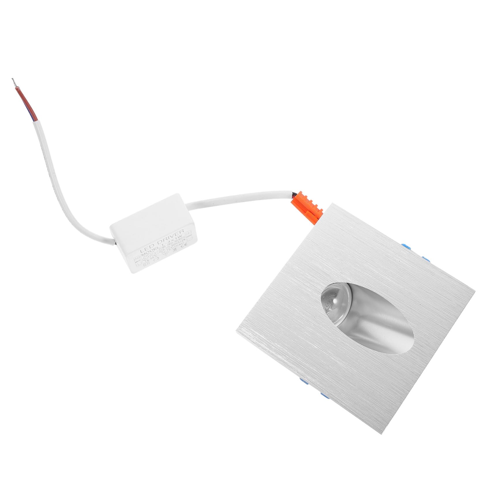Lámpara LED empotrable de aluminio duradero con diseño cuadrado sofisticado para interior 8