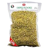 GUSTO ETNA Pistachios Chopped, 35.3 oz (1kg), Sicilian Raw Pistachio Crumbles, Cryo Sealed, Ice Cream Topping, Nuts, Product of Italy, Bronte, Sicily, Italy